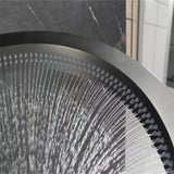 AquaLuxe Regenbrause Duschkopf Rund – Edelstahl Duschbrause | Hochdruck Wasserstrahl | Entspannendes Regenerlebnis