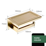SteelLine Premium Badaccessoire Set – Edelstahl Badezimmer Set | Gebürstete Oberfläche | Modern & rostfrei
