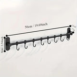 KitchenFlow Wandregal Organizer – Selbstklebende Halterung für Deckel & Küchenutensilien | Platzsparend | Multifunktional