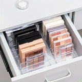 CLARIXA 7-Fach Organizer Transparent – Kosmetik- & Büro Aufbewahrungsbox | Modern & Platzsparend