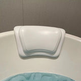 AquaComfort Spa Badekissen rutschfest – Ergonomische Nackenstütze mit PU-Bezug | Schnelltrocknend | Luxus Wellness Komfort