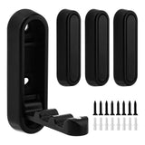 FlexHook Pro Klapphaken Set – 4er Wandhaken aus Zinklegierung | Platzsparend | Hohe Tragkraft bis 11 kg