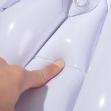 Ergonomisches Badewannen-Nackenstützkissen – Aufblasbares Badekissen aus Frottee mit Saugnäpfen | Rutschfeste Spa-Entspannung für Zuhause | Komfort & Wellness im Badezimmer
