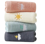 CottonPure Comfort Handtuchset 4-teilig – Ringgesponnene Baumwolle | Hochsaugfähig | Weich & Alltagstauglich