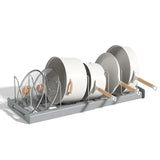 KITCHENIX FoldRack Topfdeckelhalter – Faltbarer Küchen Organizer | Platzsparend & Vielseitig