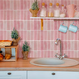 TileGlow Premium 3D Wandfliesen Selbstklebend Fliesenaufkleber Küche & Bad – Wasserfeste Design-Wandverkleidung | Hochwertige PET Fliesenfolie mit Epoxidharz-Optik | Rückstandslos entfernbare Renovierungslösung