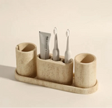 TerraStone Natural Badezimmer-Accessoire – Naturstein & Sandstein Design | Minimalistisch | Nachhaltig & Zeitlos