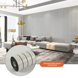 WallStyle 3D Wandpaneel Selbstklebend aus PVC – Moderne Lamellenoptik | Wasserfest & Zuschneidbar | Einfache Montage