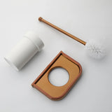 Monoria Premium Badaccessoire Set Roségold 5-teilig Wandmontage aus Massivmessing – Luxus Badezimmer Komplettset | Elegantes Hotel-Design für stilvolle Badgestaltung | Korrosionsbeständige Sanitär-Accessoires