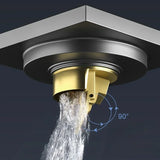 DrainCore Premium Bodenablauf Edelstahl Quadrat Duschablauf – Geruchsdichter Abfluss für Bad & Dusche | Hygienischer Edelstahl 304 Ablauf mit Geruchssperre | Modernes quadratisches Design