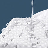 SpaStruktur Duschvorhang mit Waffelprägung – Extra Stark, Beidseitig Wasserdicht & Schimmelhemmend