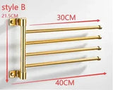 WoodSteel Luxe Papierhandtuchhalter Wand – Holz & Edelstahl Design | Bad- & WC-Organizer | Modern & langlebig