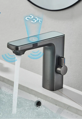 AquaSense Smart Sensor Waschtischarmatur – Berührungslos, digital und modern