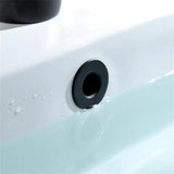 LuxGuard Pro Überlaufring aus Messing – Design-Abdeckung für Waschbecken 22–25 mm | Dekoratives Finish | Werkzeuglose Montage
