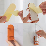 SteelGrip Zahnbürstenhalter ohne Bohren – Wand-Organizer