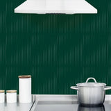 FliesenArt 3D Wandaufkleber selbstklebend – Backsplash Fliesenoptik für Küche & Bad | Wasser- & hitzebeständig | Schnelle Raumverwandlung