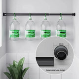 AquaFold Duschvorhang mit Magnetsaum – Wasserabweisender Badvorhang im Leinenlook | Platzsparend Faltbar | Modernes Design