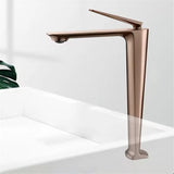 Moderne Waschbeckenarmatur Hochformat Roségold – Badarmatur | Einhebelmischer | Elegantes Highlight
