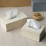 NATURAVITA Badezimmer-Set Travertin Beige – Naturstein Badaccessoires | Spa Design | Zeitlose Eleganz