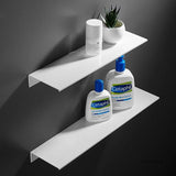 HydroShelf Aluminium Duschregal zur Wandmontage – Rostfreier Bad-Organizer für Shampoo & Pflegeprodukte | Platzsparend | Modernes Design