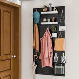 ModuWall Pro Pegboard Wand-Organizer Set – Verstellbares Organisationssystem 56×56 cm | Art-Déco Design | Modular & Belastbar bis 9 kg
