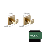 SteelLine Premium Badaccessoire Set – Edelstahl Badezimmer Set | Gebürstete Oberfläche | Modern & rostfrei