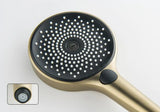 AquaRain Pure Wand-Regenduschkopf – Minimalistische Regenbrause für Wandmontage | Gleichmäßiger Wasserfluss | Pflegeleichtes Kunststoffdesign