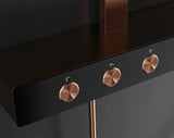 GoldRain Unterputz Duschsystem mit Thermostat – Regendusche in Goldoptik | Konstante Temperatur | Luxus Badlösung