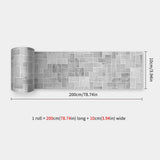 MosaLinea Wandbordüre selbstklebend – Wasserdichte Mosaik-Dekorfolie für Küche & Bad | Flexible Gestaltung | Schnelles Make-over