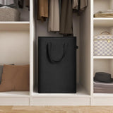SlimCarry faltbarer Wäschekorb aus Oxford-Gewebe – platzsparender Wäschebehälter mit Griffen | robust, leicht & modernes schlankes Design