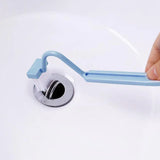RandRein Winkelbürste für Toiletten – Gebogener Griff & Flexible S-Form für Gründliche Tiefenreinigung