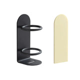 WallGrip Pro Zahnbürstenhalter Wand – Selbstklebender Badezimmer-Organizer ohne Bohren | Kohlenstoffstahl | Minimalistisches Design
