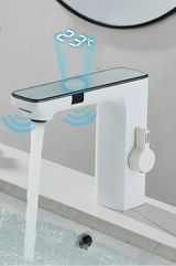 AquaSense Smart Sensor Waschtischarmatur – Berührungslos, digital und modern