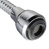 SteelFlow 360 Edelstahl-Wasserhahnverlängerung – Drehbarer Strahlregler mit Wassersparfunktion | Spritzschutz-Küchenhahn-Aufsatz für flexibles & sauberes Spülen