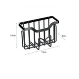 SinkFlow Pro Edelstahl-Spülenorganizer ohne Bohren – Multifunktionaler Küchenhalter für Schwämme, Bürsten & Seifenspender | Rostfreier Spülbecken-Organizer für mehr Ordnung an der Spüle