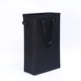SlimCarry faltbarer Wäschekorb aus Oxford-Gewebe – platzsparender Wäschebehälter mit Griffen | robust, leicht & modernes schlankes Design