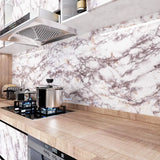 LuxeStone Pro Selbstklebende Marmor-Designfolie für Küche & Möbel – Wasserfeste PVC-Dekorfolie für Arbeitsplatten, Schränke & Fliesen | Hochwertige Renovierungslösung in Natursteinoptik