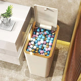 CleanSeal 10L geruchsdichter Abfalleimer mit One-Touch-Deckel – platzsparender Haushaltsmülleimer für Küche und Bad | hygienisch, modern & auslaufsicher
