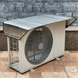 AußenKlima Schutzhaube – Wetterabdeckung für Klimaanlagen | Staub- & Regenschutz aus Stoff | Schutzhülle für Außengeräte
