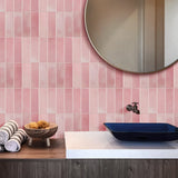 TileGlow Premium 3D Wandfliesen Selbstklebend Fliesenaufkleber Küche & Bad – Wasserfeste Design-Wandverkleidung | Hochwertige PET Fliesenfolie mit Epoxidharz-Optik | Rückstandslos entfernbare Renovierungslösung