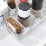 FridgeSort Pro Kühlschrank-Organizer Set – teleskopische Kühlschrank-Trenner im 4er-Set | flexible Fächeraufteilung | platzsparendes Ordnungssystem