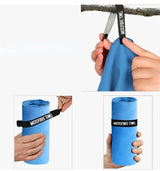 SportFrisch Kompakttuch – Leichtes Reisehandtuch 40 × 80 cm | Schnell Trocknend & Feuchtigkeitsaufnehmend | Mit Beutel für Sport & Outdoor