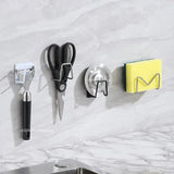CleanHold Edelstahl-Schwammhalter – Selbstklebender Organizer