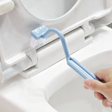 RandRein Winkelbürste für Toiletten – Gebogener Griff & Flexible S-Form für Gründliche Tiefenreinigung