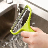 GemüseMeister Deluxe Gemüseschneider 8-in-1 – Gemüse- und Obstschneider | zeitsparende Zubereitung | Edelstahlklingen Küchenhelfer