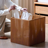 AirLinen Design Wäschekorb – Atmungsaktive Mesh-Wäschebox mit Griffen | Leicht & Stilvoll | Platzsparende Aufbewahrung