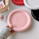 ScandiPlate Keramikteller rund – Dickrand Speiseteller | Skandinavisches Design | Robust & Stilvoll Servieren