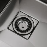 PureDrain Multifunktions-Ablaufstopfen Edelstahl – Pop-Up Siebkorb mit Geruchsfilter | Anti-Verstopfung | Hygienische Küchenlösung