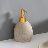 SCANDORA Badezimmer Set Resin – 4-teiliges Badaccessoire Set | Nordisches Design | Stilvolle Organisation
