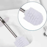 AURUMVITA Roségold WC-Bürstengarnitur – Edelstahl Toilettenbürste mit Halter | Hygienisch & Langlebig | Elegantes Badzubehör